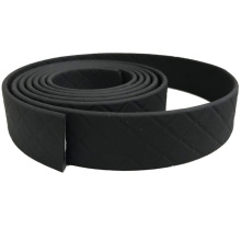 3mm Thickness Black Print Pattern PVC Coated Webbing Cat Collar